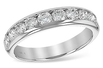 A148-06149: LDS WED RG 1.00 TW (10 STONES)