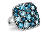 A242-59758: LDS RG 3.67 BLUE TOPAZ 3.94 TGW