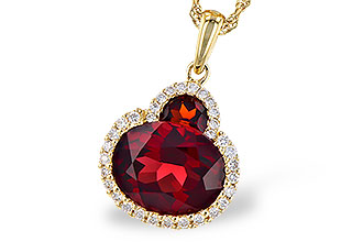 A328-07985: NECK 3.02 TW GARNET 3.16 TGW