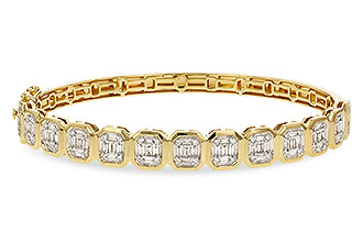 A329-82521: BANGLE .81 TW BAGUETTE 1.00 TW