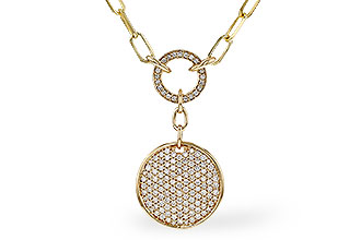 A329-84294: NECKLACE .92 TW (17")