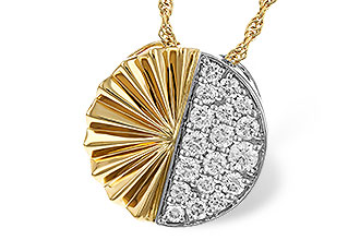 A329-88821: NECKLACE .50 TW