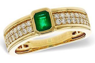 A329-88894: LDS RG .42 EMERALD .75 TGW (5x4MM EM)