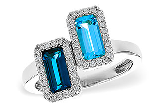 A329-90649: LDS RG 1.68 TW BLUE TOPAZ 1.90 TGW