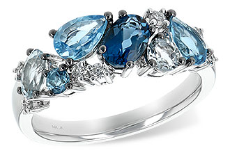 B244-37085: LDS RG 2.05 BLUE TOPAZ 2.16 TGW