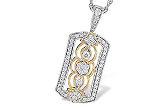 C328-06167: NECKLACE .33 TW