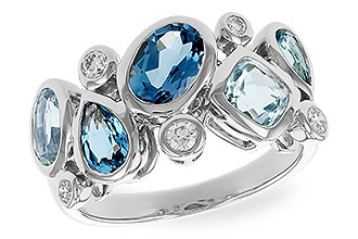 C328-97003: LDS RG 2.57 BLUE TOPAZ TW 2.75 TGW