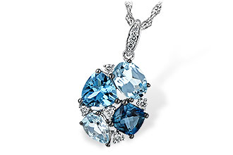 D244-37912: NECK 2.60 BLUE TOPAZ 2.70 TGW