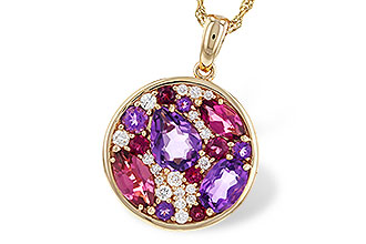 D329-88903: NECK 1.83 TW SEMI-PRECIOUS (P.TOUR, AMY) 2.00 TGW