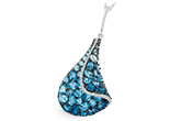 E242-59766: NECK 4.81 BLUE TOPAZ 4.94 TGW