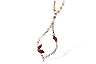 E245-27957: NECK .36 RUBY .56 TGW