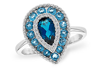 E245-31621: LDS RG 1.52 TW BLUE TOPAZ 1.60 TGW