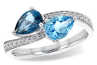 E245-34321: LDS RG 1.52 BLUE TOPAZ 1.66 TGW