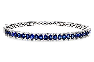 E329-89739: BANGLE 5.09 TW SAPPHIRE 5.65 TGW