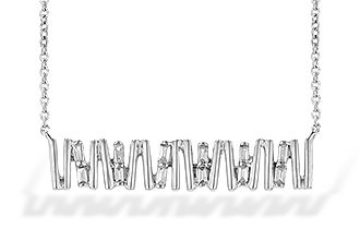 G245-32475: NECK .15 TW BAGUETTE DIAS