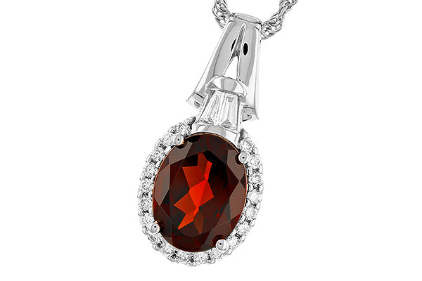 H328-97948: NECK 1.82 GARNET 2.02 TGW (9x7MM GAR)