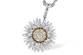 K328-94330: NECKLACE .10 TW