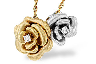 K330-73421: NECKLACE .06 TW