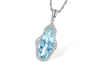L245-33393: NECK 3.97 AQUAMARINE 4.20 TGW