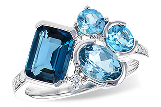 M328-07039: LDS RG 3.08 BLUE TOPAZ TW 3.15 TGW